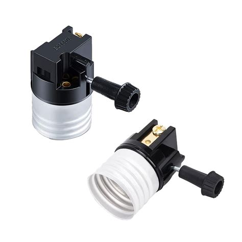 RXEAZIL 3-Way Lamp Socket Replacement, UL Listed Turn Switch Knob ...
