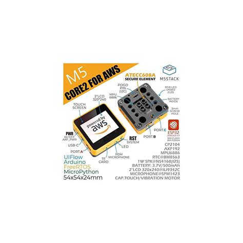 M5Stack Core2 ESP32 IoT Development Kit for AWS IoT India | Ubuy