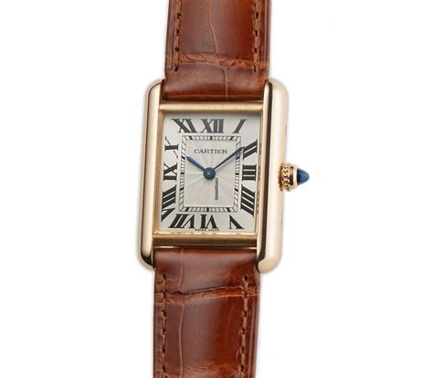 Cartier Tank 22mm Small Ladies Tank Louis 18k RG 2018 for Rs.961,634 ...