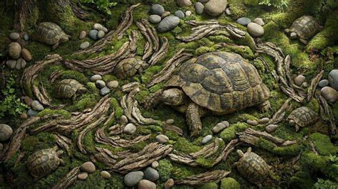 Only the smartest vision can find all the hidden tortoises in this ...
