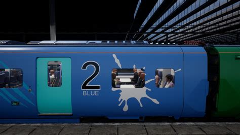 Class 395 Masked Miguzi Gang Livery (Blue Archive) - Train Sim Community