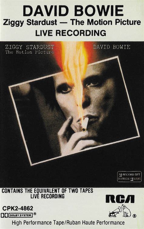David Bowie - Ziggy Stardust – The Motion Picture (1983, Cassette ...