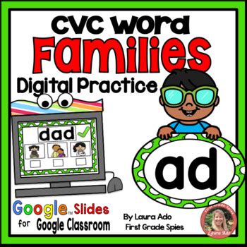 -ad Word Family Digital Teaching Resources | TPT