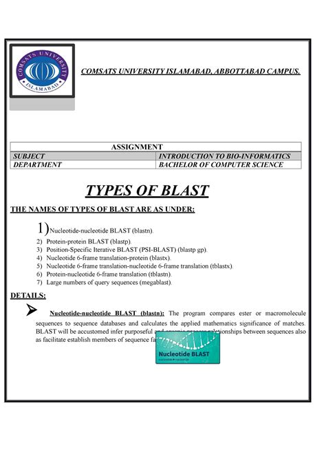Blast Biotechnology Example 的图像结果