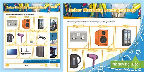 Electricity Scavenger Hunt