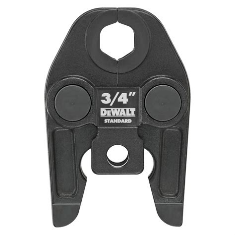DEWALT, 3/4 in Pipe, Copper/Stainless Steel, Press Jaws - 807A43 ...