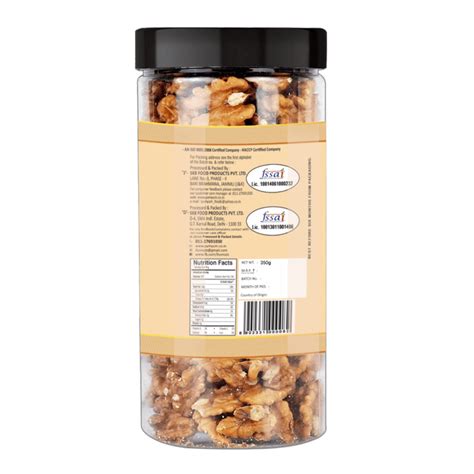 YUM YUM California Walnut Kernels (Akhrot Giri) Walnuts 350g