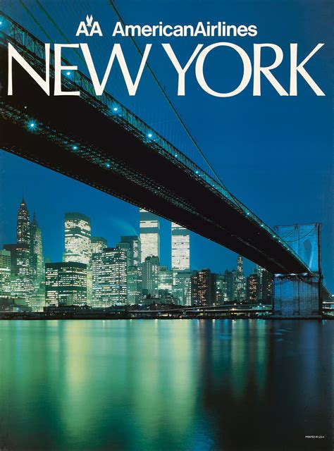 At Auction: ANONYMOUS , American Airlines / New York. ca. 1980.