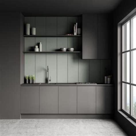 67 Grey Kitchen Interior Design Ideas & Images 2024