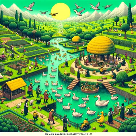 The Sociological Framework of Duck Society: An Anarcho-Syndicalist Utopia – Duck Behavior Journal