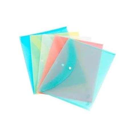 PVC Document File Button Folder Exporter, Supplier from Thane
