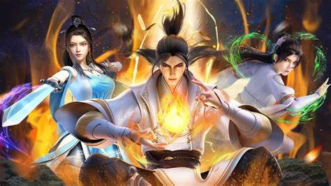 Legend of Xianwu (TV Series 2023- ) - Backdrops — The Movie Database (TMDB)