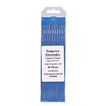 Ahomi 10pcs WP20 Tungsten Electrode Welding Rod for Argon Arc Welding ...