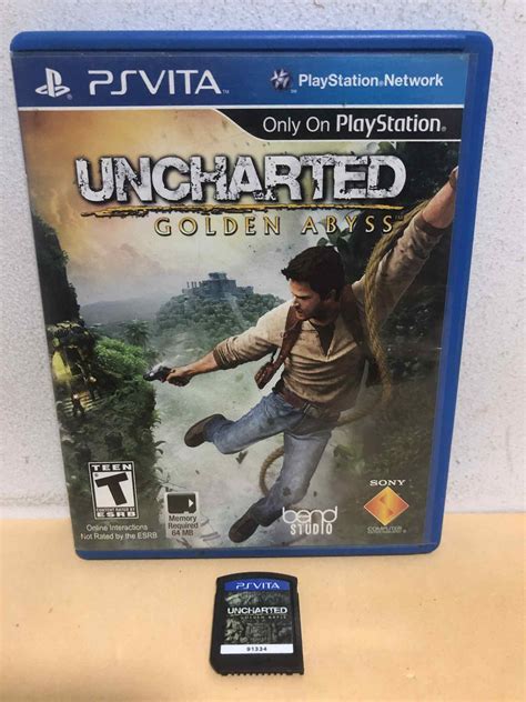 Uncharted Golden Abyss Americano PS Vita - SilvioPlay Games