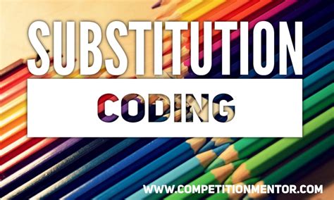 Image result for Substitution Coding/Decoding