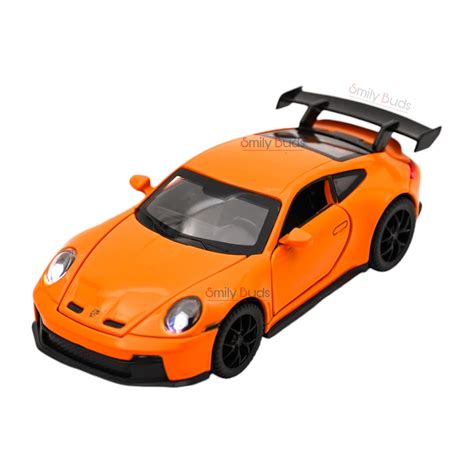 Smily Buds - Red Die Cast Porsche Die-Cast 911 GT3 Vehicles Toys for ...