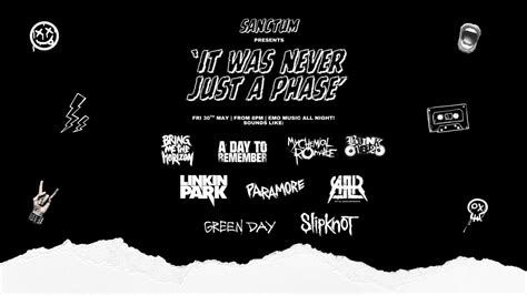 It was never just a phase - Emo Night, 128 East Street, Rockhampton ...