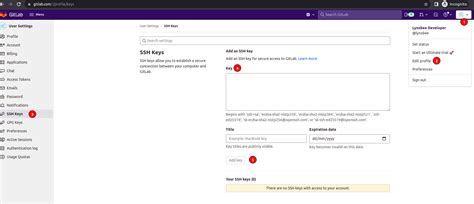 Image result for How to View SSH Key GitLab
