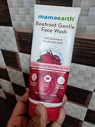Mamaearth Beetroot Gentle Face Wash&Hyaluronic Acid For Hydrated Pink ...