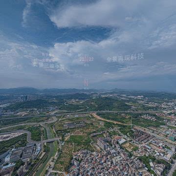 广东省惠州市惠阳区行政中心好益康酒店和凤凰山凤凰阁航拍—高清视频下载、购买_视觉中国视频素材中心