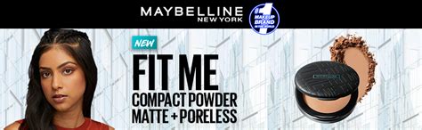 Maybelline New York Fit Me Compact Powder, Matte + Poreless Compact ...