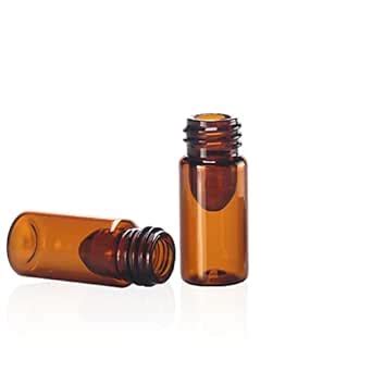 ALWSCI High Recovery Storage Glass Vial, 0.4ML, Double Chamber Micro ...