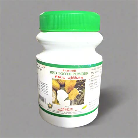 Aravinth Herbals | Red Tooth Powder For Herbal dental Care – Jothi Herbals