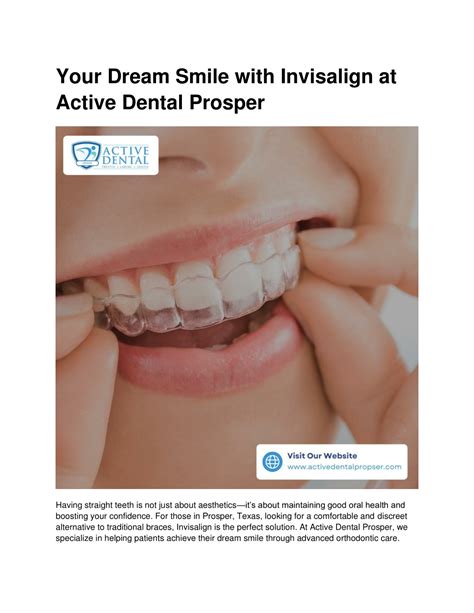PPT - Your Dream Smile with Invisalign at Active Dental Prosper ...