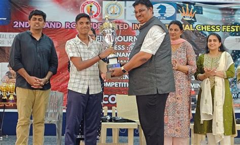 Viani Antonio Dcunha wins 34th RCC STS Rapid Rating 2026 - ChessBase India