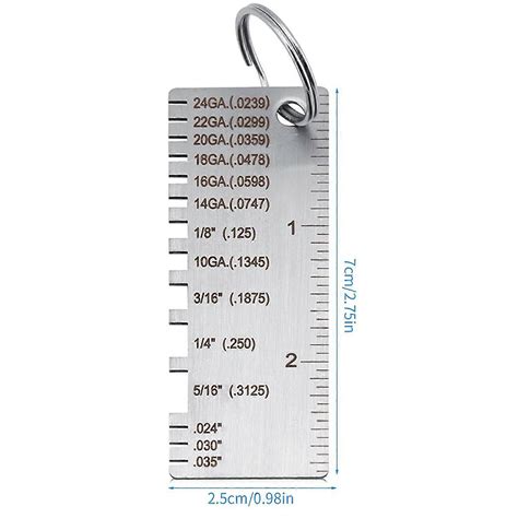Metal Gauge Thickness Chart Why Is Sheet Metal Thickness Measured In