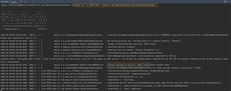 Docker Java Example 的图像结果