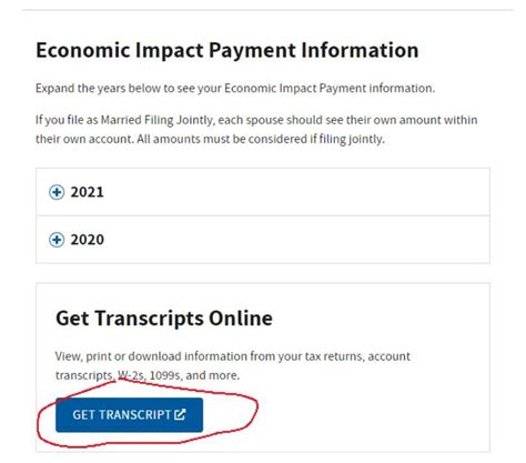 Image result for IRS Transcript
