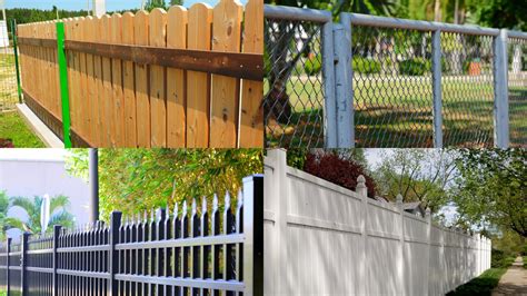 Popular Types of Fences in the U.S.