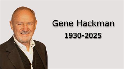 Gene Hackman: A Hollywood Icon Who Redefined Success - GlobalBiz Outlook
