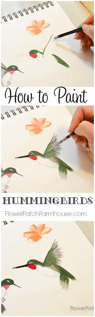 Image result for How to Paint Hummingbirds Tutorials