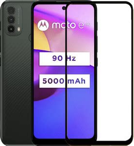 Gorilla Glass Edge To Edge Tempered Glass for MOTOROLA E40, Moto E40 ...