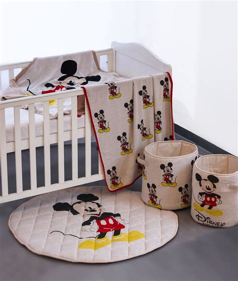 Classic Mickey Mouse - Disney Cotton Knitted Quilted Anti skid Playmat ...