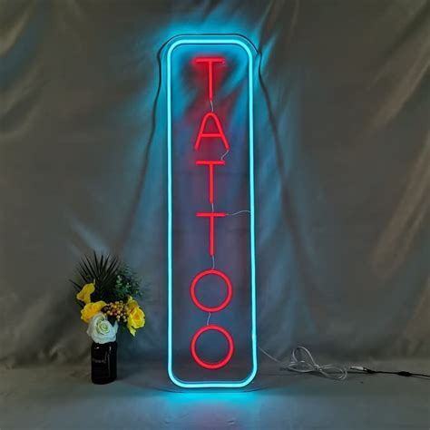 Buy DON'T JUDGE ME Tattoo led neon Sign Store Sign, Tattoo Studio Sign ...