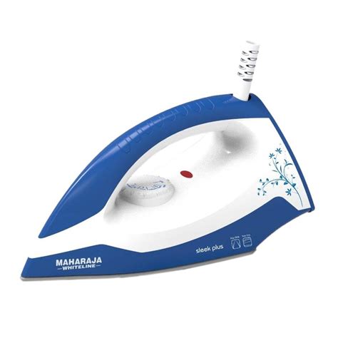 Buy Maharaja Whiteline Sleek Plus 1000 Watts Dry Iron with Weilburger ...