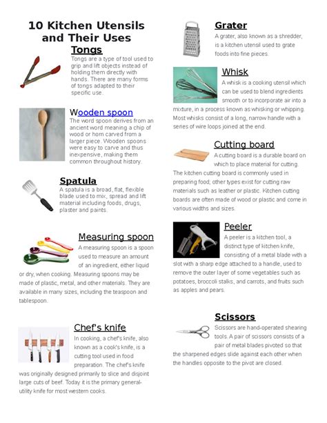 Image result for How to Use Kitchen Utensils