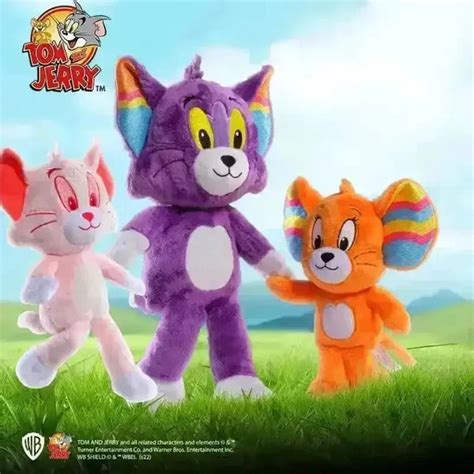 Colourful Tom & Jerry Plushies