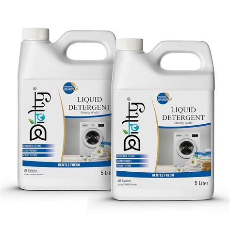 Diolty 10L Liquid Laundry Detergent Fresh Fragrance | Concentrated Bio ...