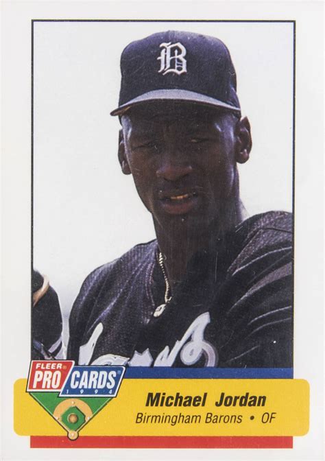 Michael Jordan Baseball Card Guide [23 cards] - Michael Jordan Cards