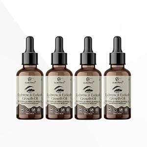 Glowrima 100% Pure Eyebrow & Eyelash Growth Oil-Enriched With Natural ...