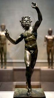 Image result for Hellenistic Bronze Statuette of a Seated Scholar