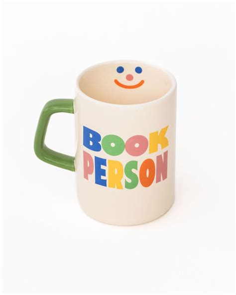 Hot Stuff Ceramic Mug - Book Person | Mugs, Ceramics, Bookish gifts
