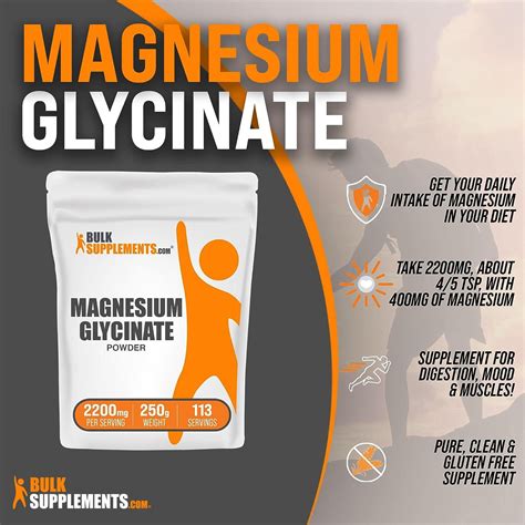 5 Best Magnesium Glycinate Powder Products for Better Sleep and Muscle Health