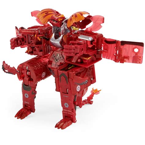 Buy Bakugan GeoForge Dragonoid, 7-in-1 Includes Exclusive True Metal ...