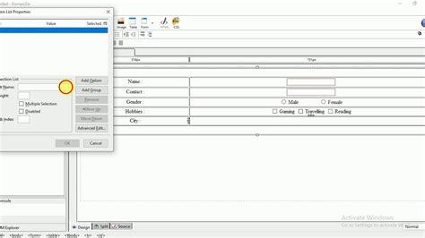 KompoZer Tutorials for Beginners 的图像结果