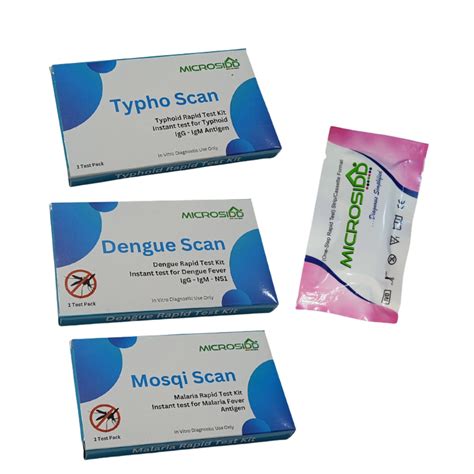Dengue Malaria Typhoid Kit Combo – Microsidd India